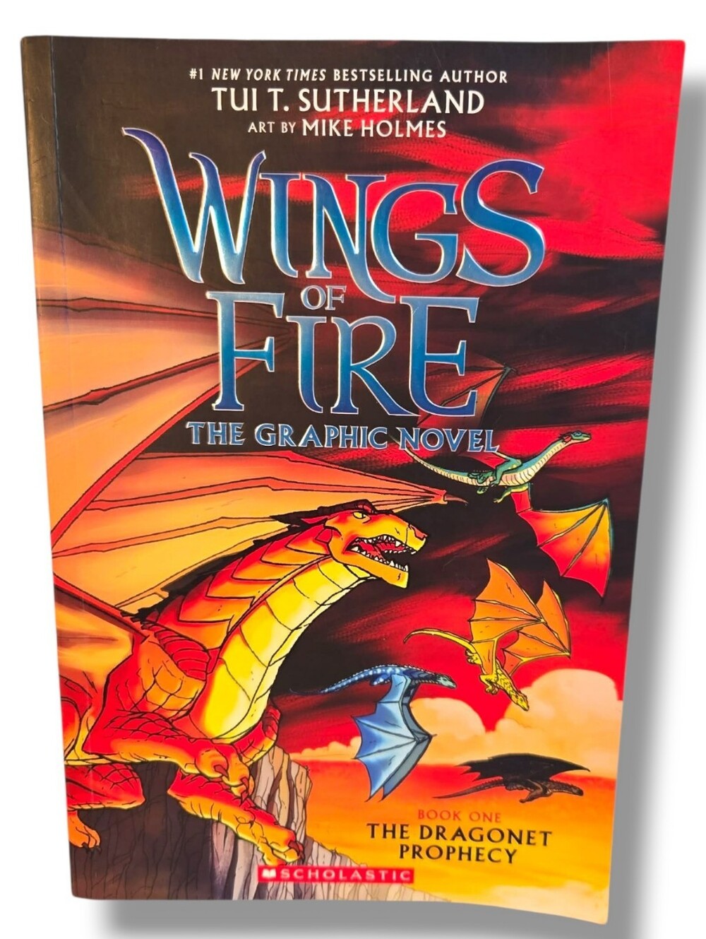 Wings of Fire Graphic Novel 1 Dragonet Prophecy Paperback Dragons Fantasy WOF